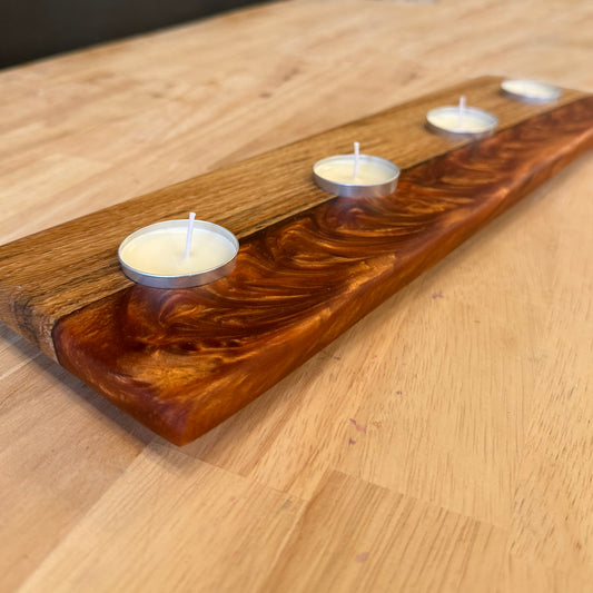 Epoxy River Candle Holder Workshop