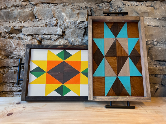 Wood Mosaic Tray Workshop
