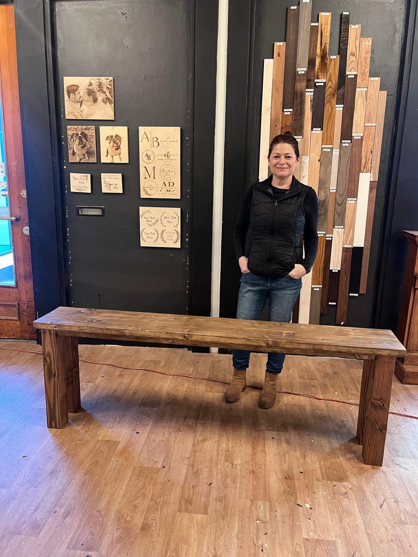 DIY Four-Post Sofa Table Workshop