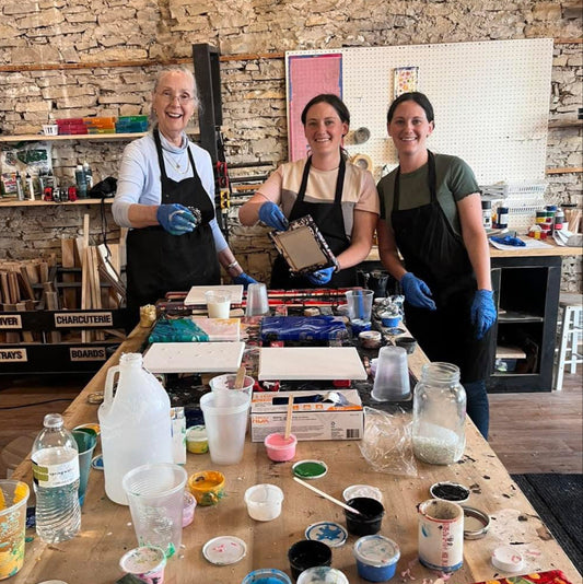 Acrylic Pour Painting Workshop