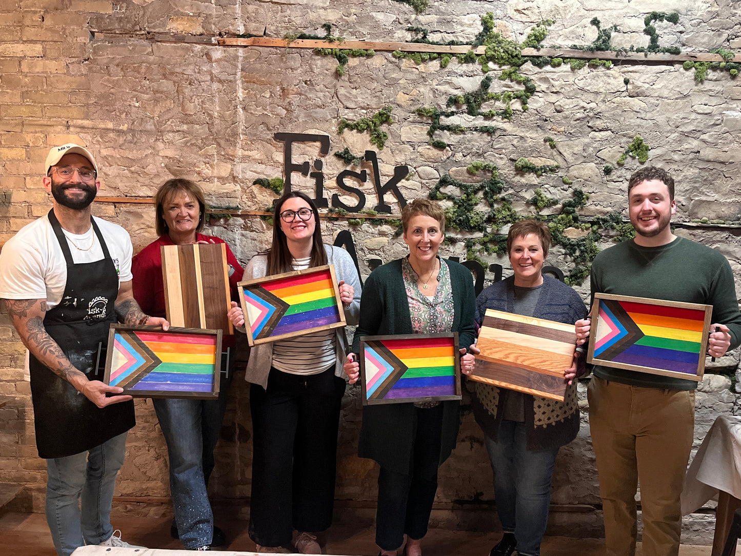 Pride Flag Tray Workshop
