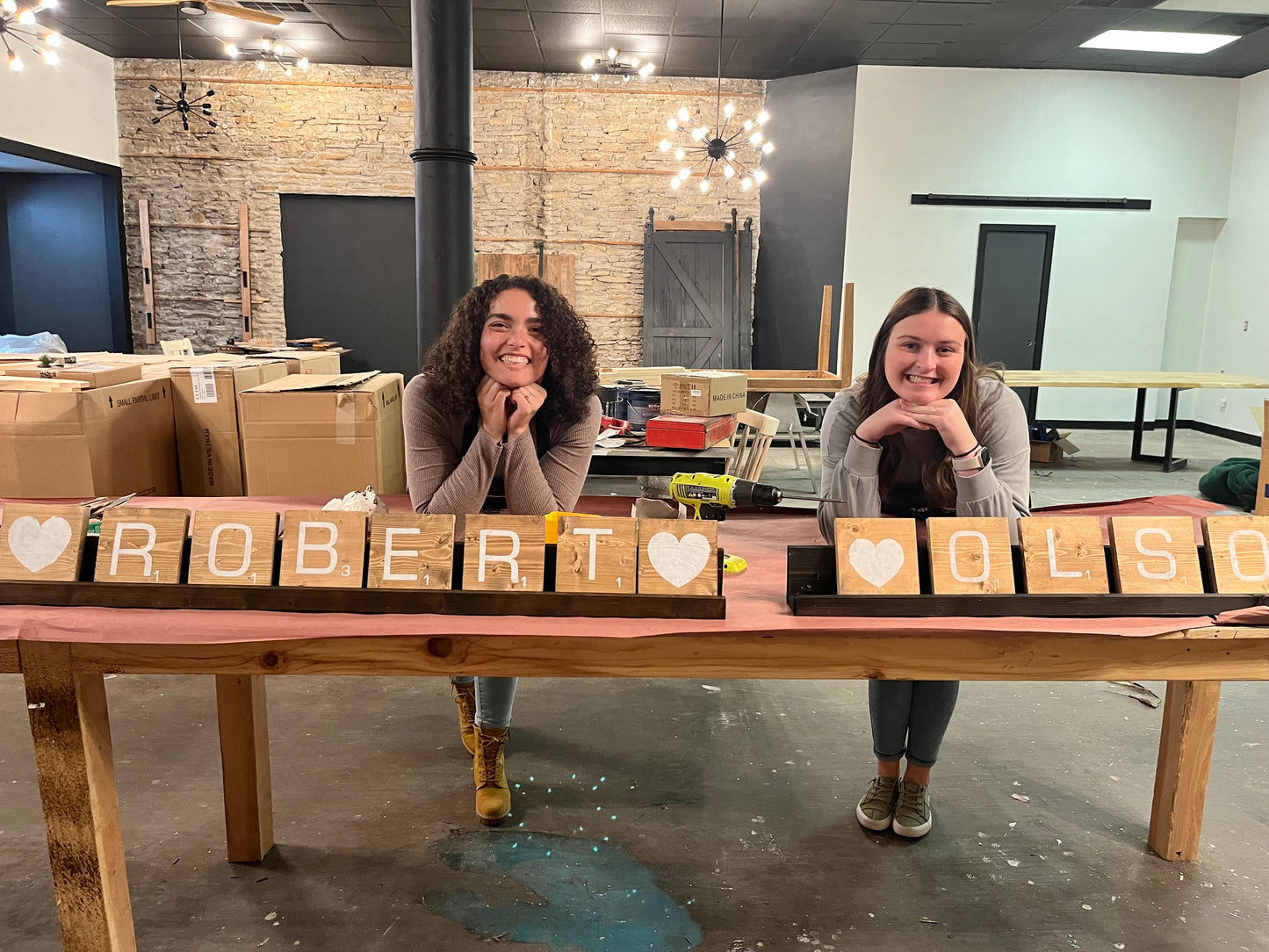 Letter Tile Sign Workshop