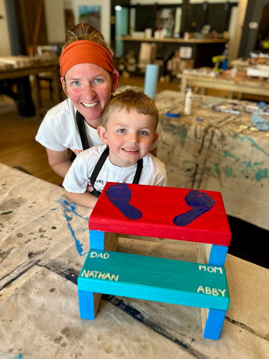 Kids' Workshop: Paint Your Own Step Stool