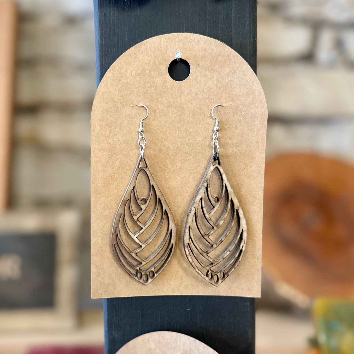 Wooden Fall Earrings Workshop
