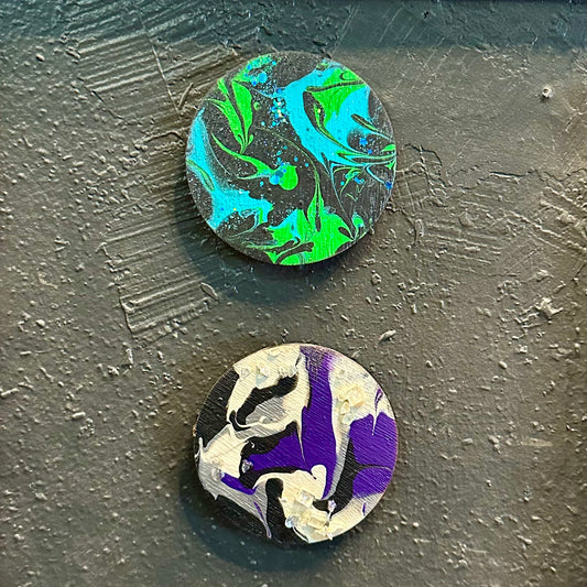 Fluid Art Magnets Workshop