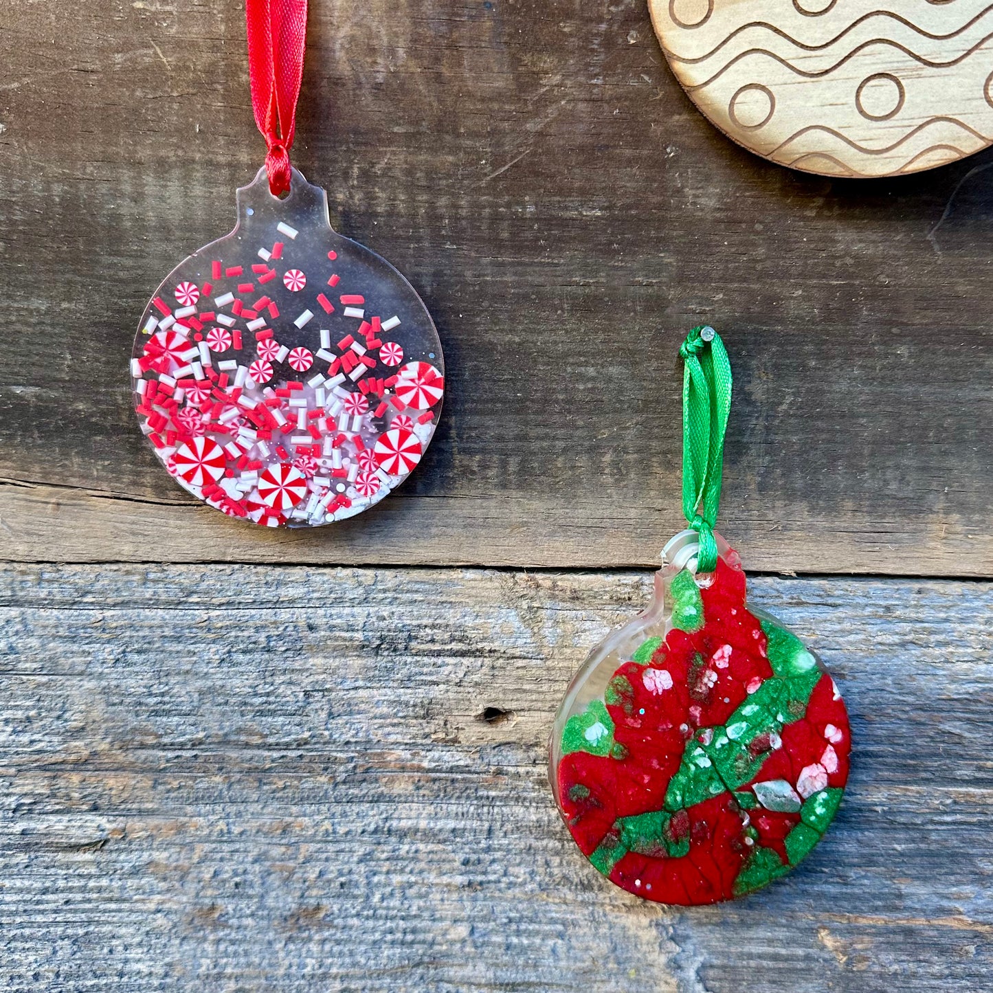 Epoxy Holiday Ornaments Workshop