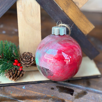 Fluid Art Ornaments Workshop