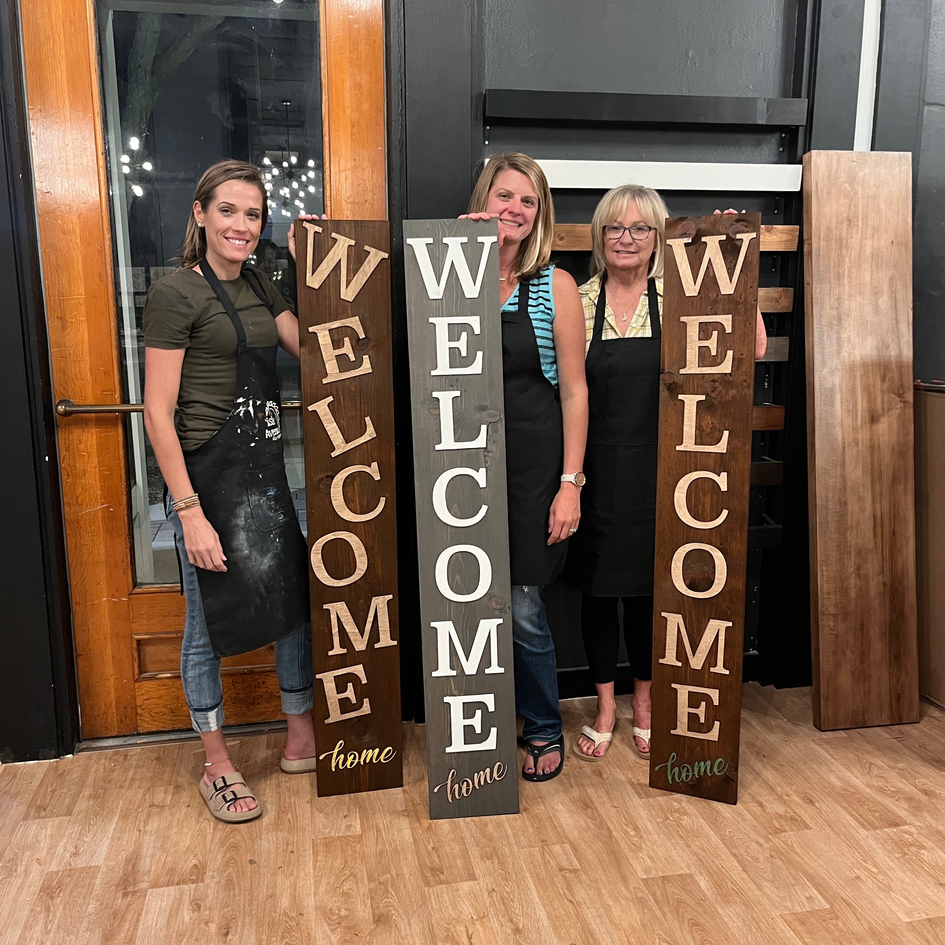 Front Porch Welcome Sign Workshop – Fisk Avenue