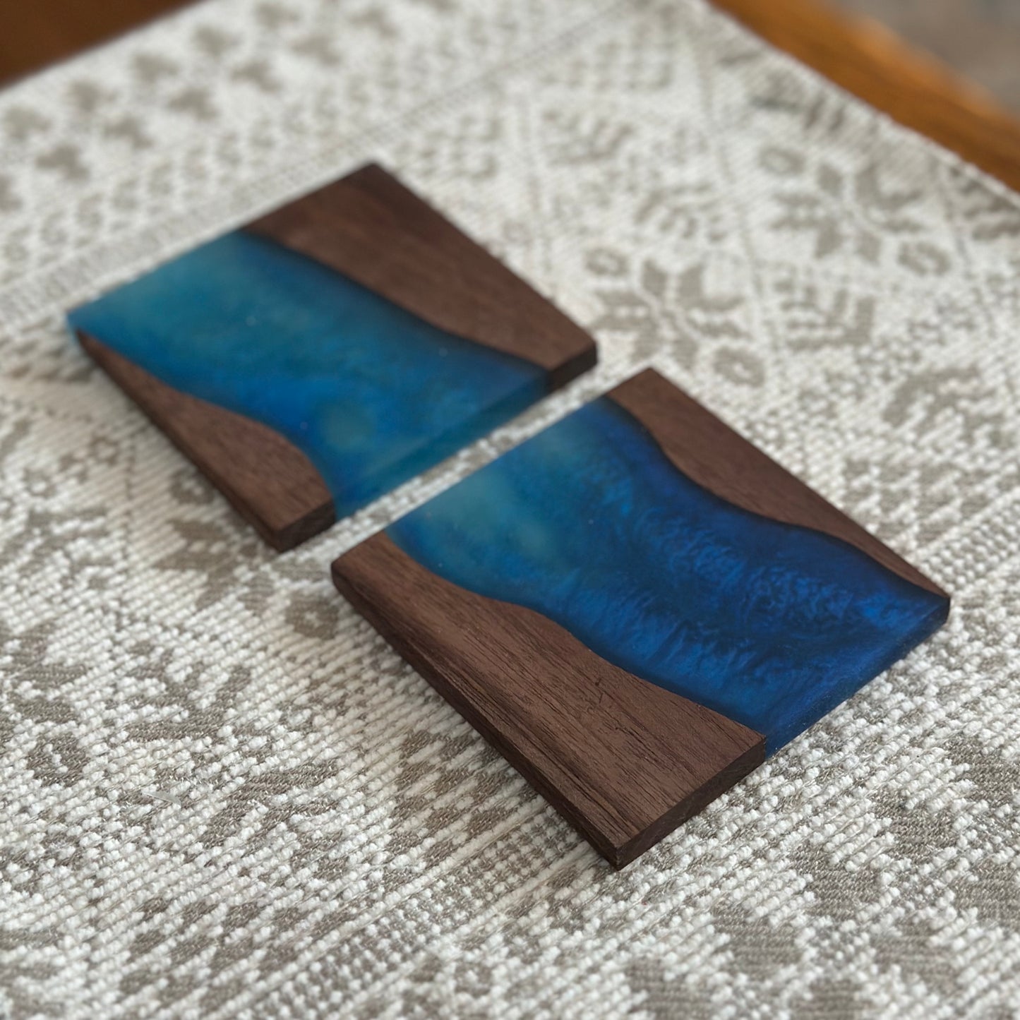 Epoxy River Coasters Workshop