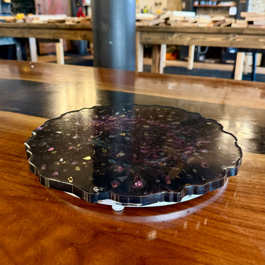 Epoxy Geode Lazy Susan Workshop