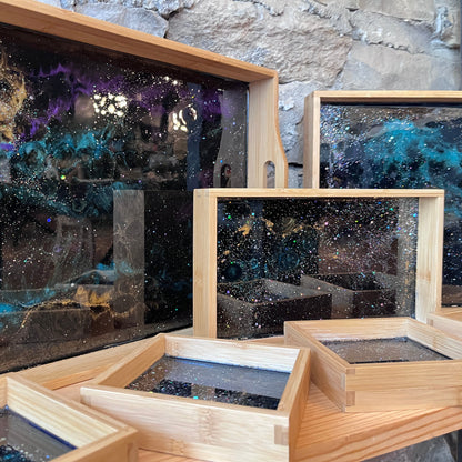 Epoxy Galaxy Charcuterie Set Workshop
