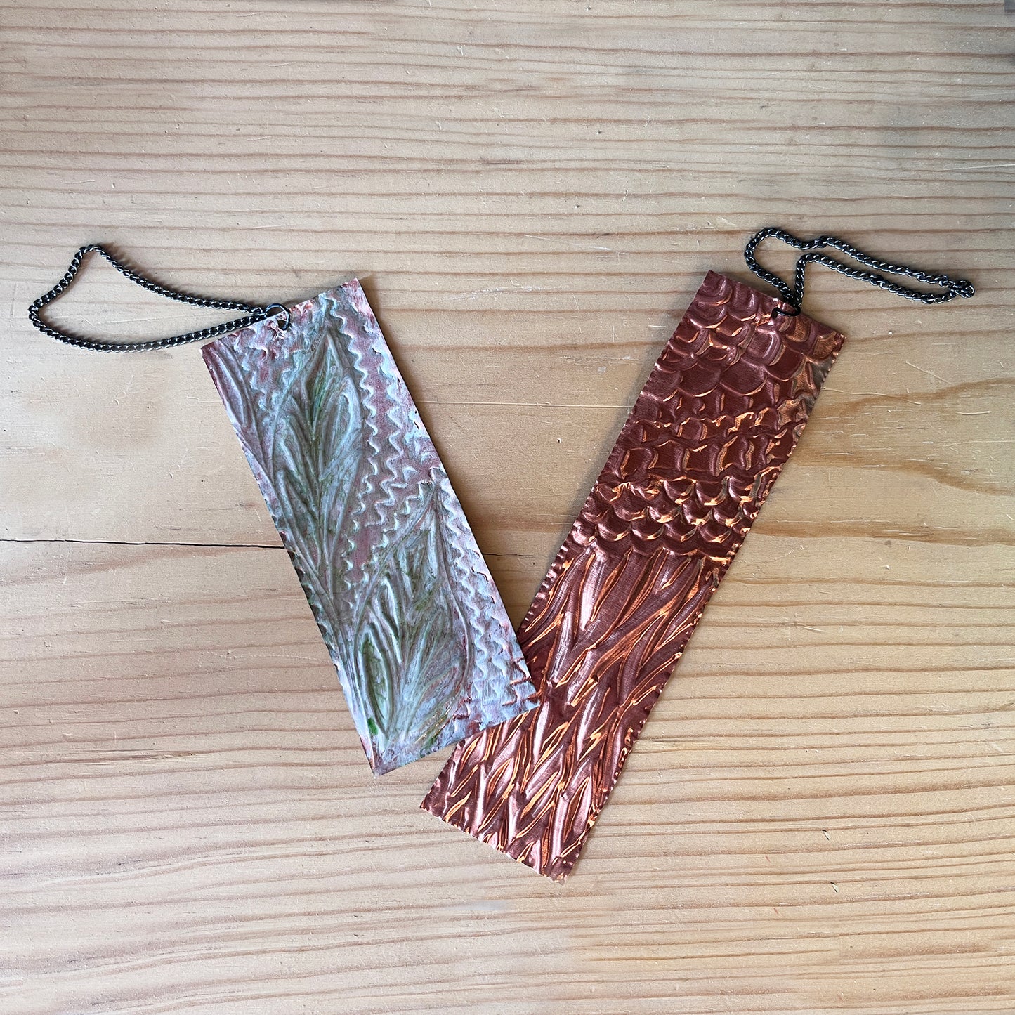 Copper Bookmarks Workshop