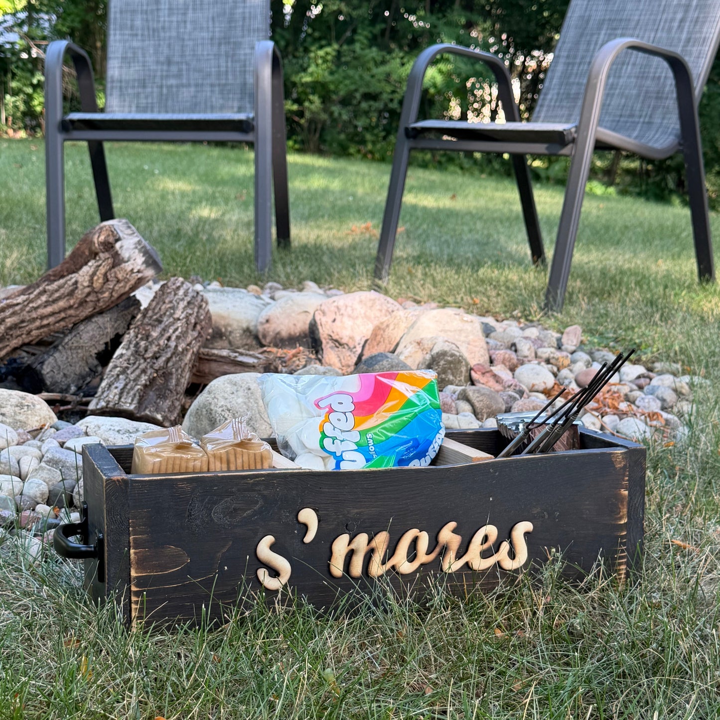 Stars & S'mores: Summer Tray Making