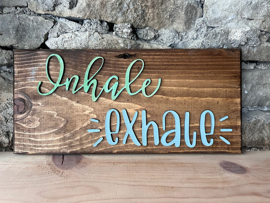 Sign Painting Workshop: Inhale, Exhale