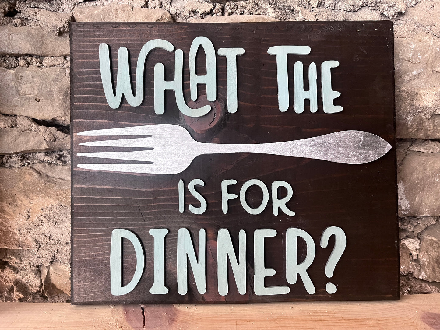 Sign Painting Workshop: What the Fork is for Dinner?