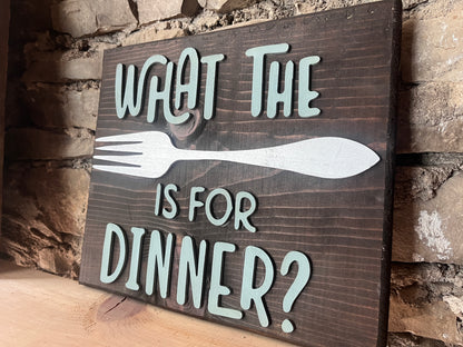 Sign Painting Workshop: What the Fork is for Dinner?