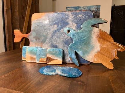 Ocean Pour Workshop: Turtle Board