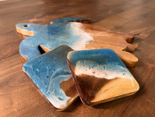 Ocean Pour Workshop: Turtle Board