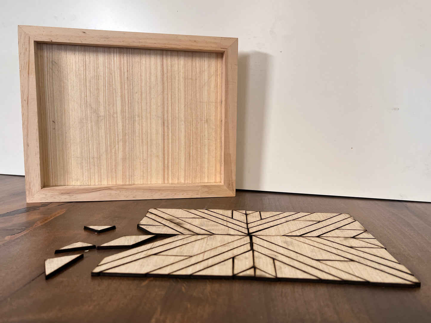Take & Create Kit: Wooden Mosaic Art