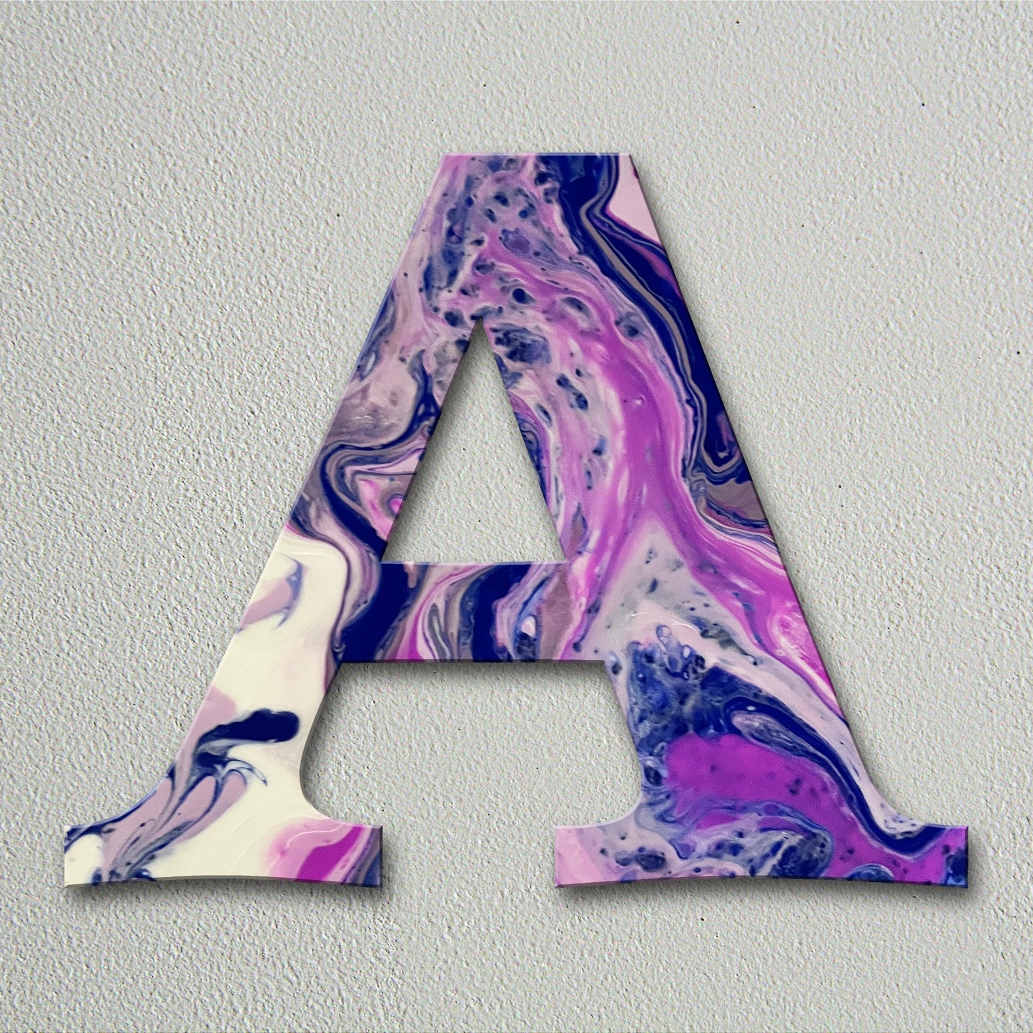 Kids' Acrylic Pour Letter Painting Workshop