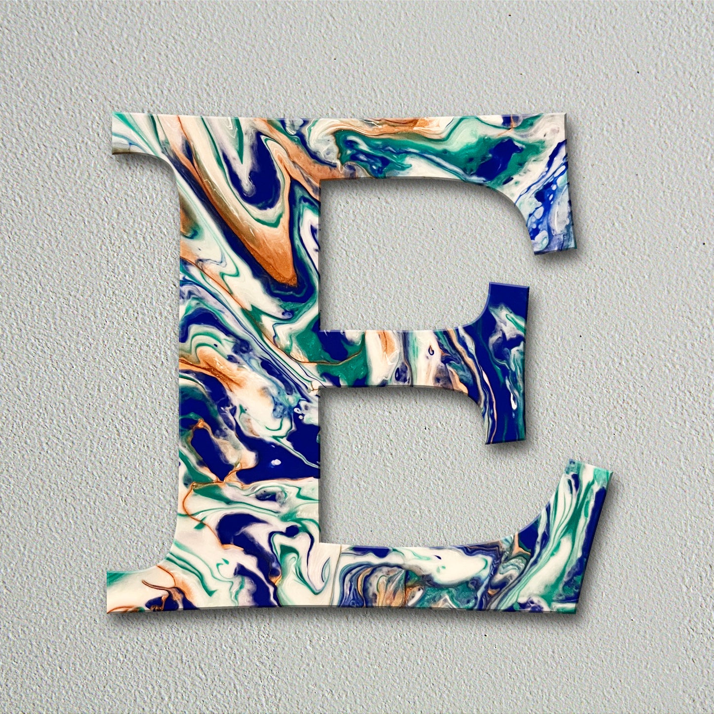 Kids' Acrylic Pour Letter Painting Workshop