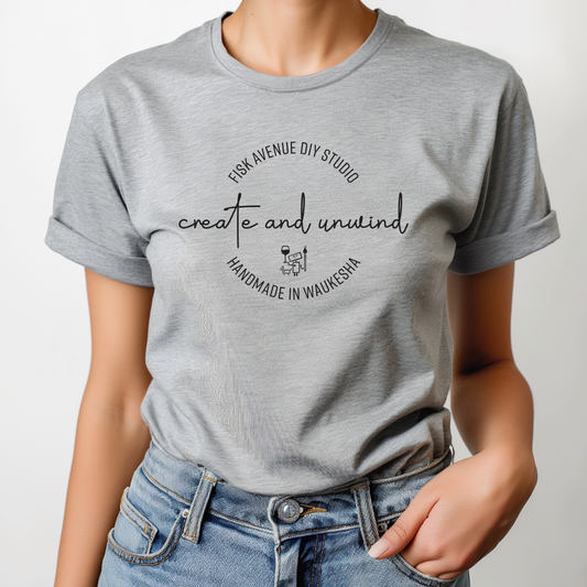 Fisk Avenue Create and Unwind T-Shirt