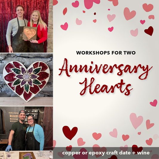 Workshops for Two: Anniversary Hearts