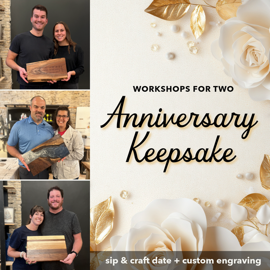 Workshops for Two: Anniversary Keepsake
