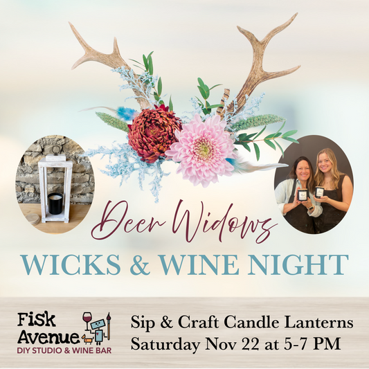 Deer Widows Wicks & Wine Night