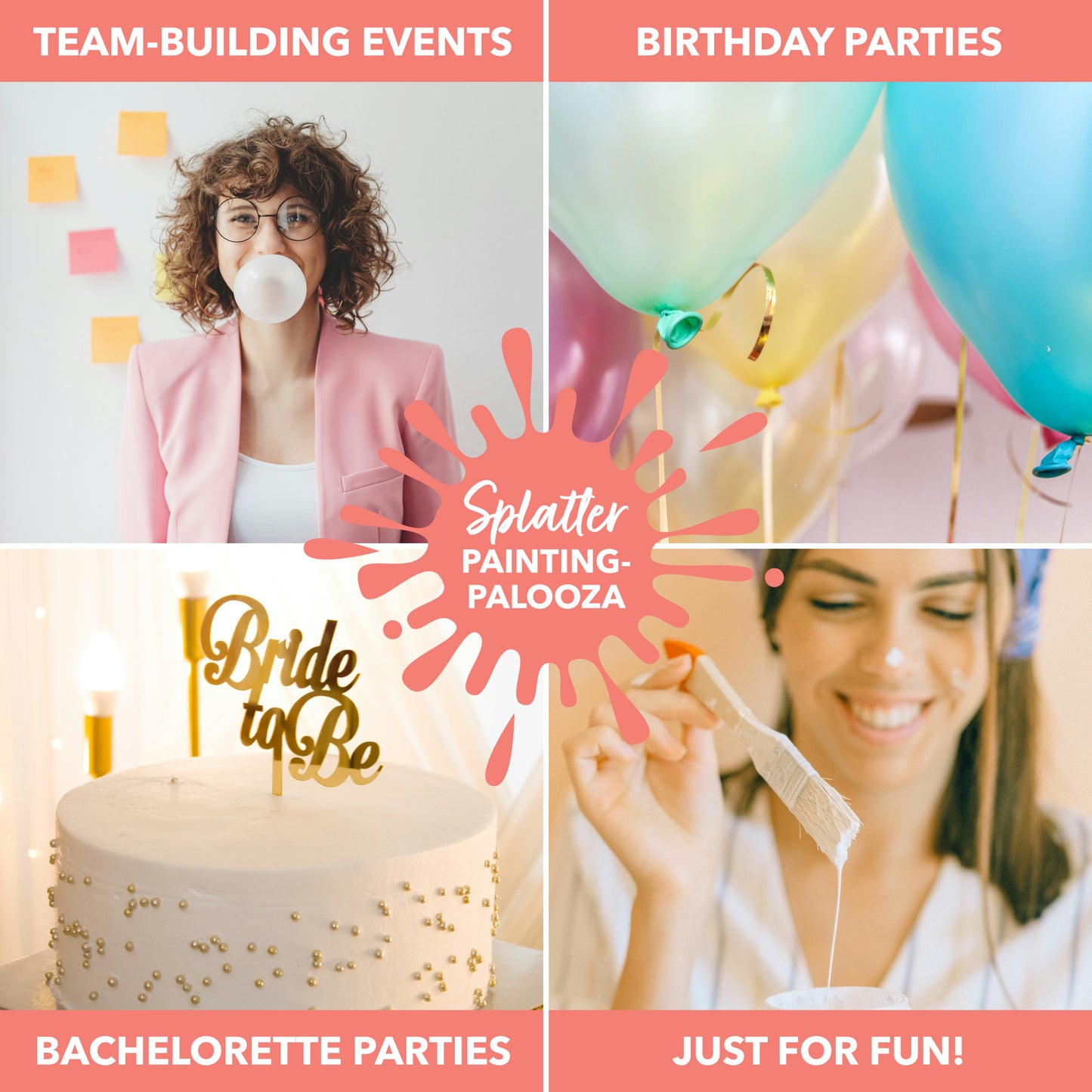 Private Workshop: Splatter Painting-Palooza