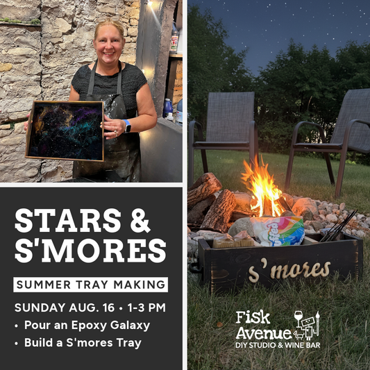 Stars & S'mores: Summer Tray Making