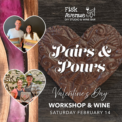 Valentine's Day Pairs & Pours Event