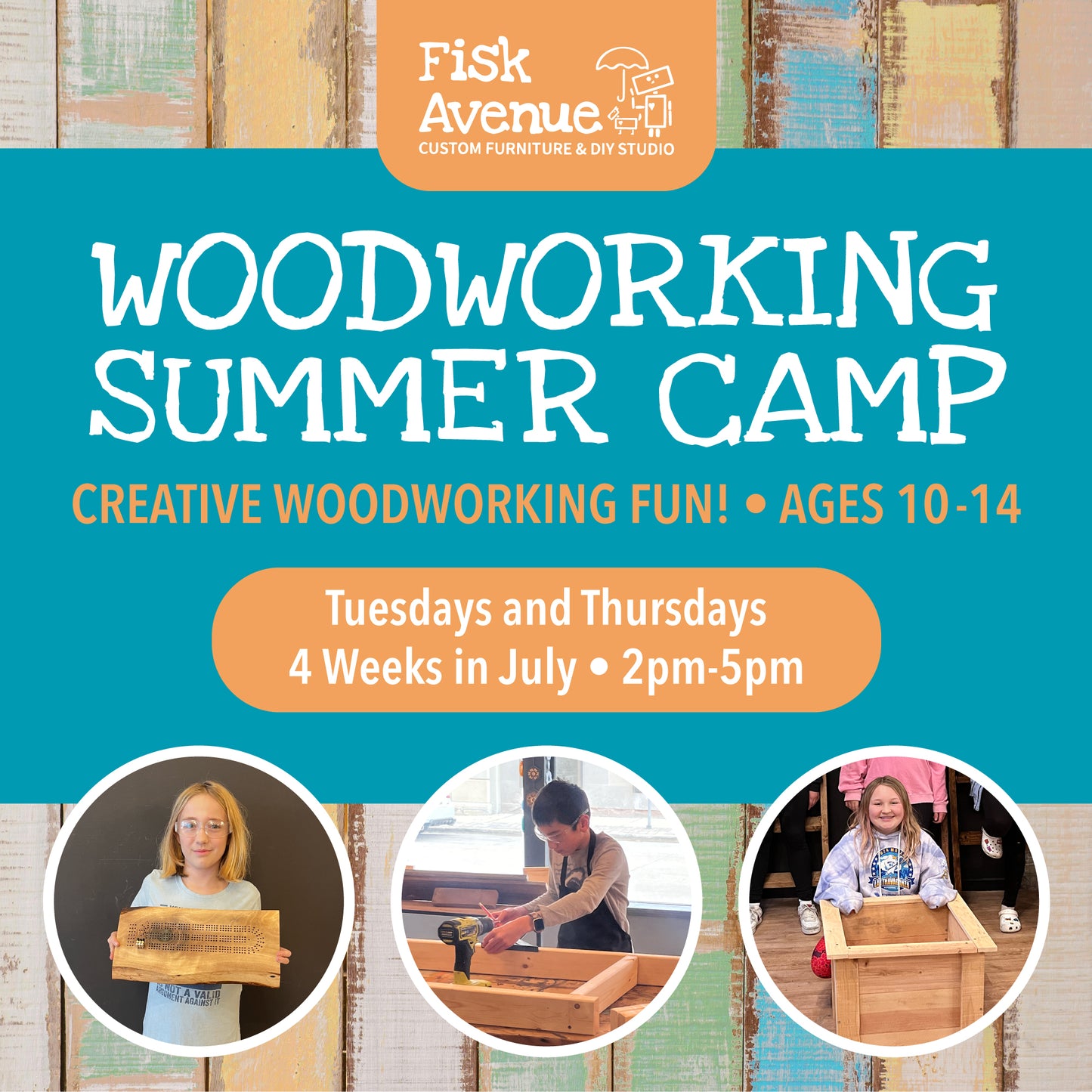 Woodworking Summer Camp