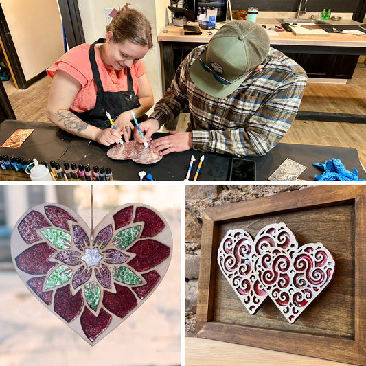Workshops for Two: Anniversary Hearts