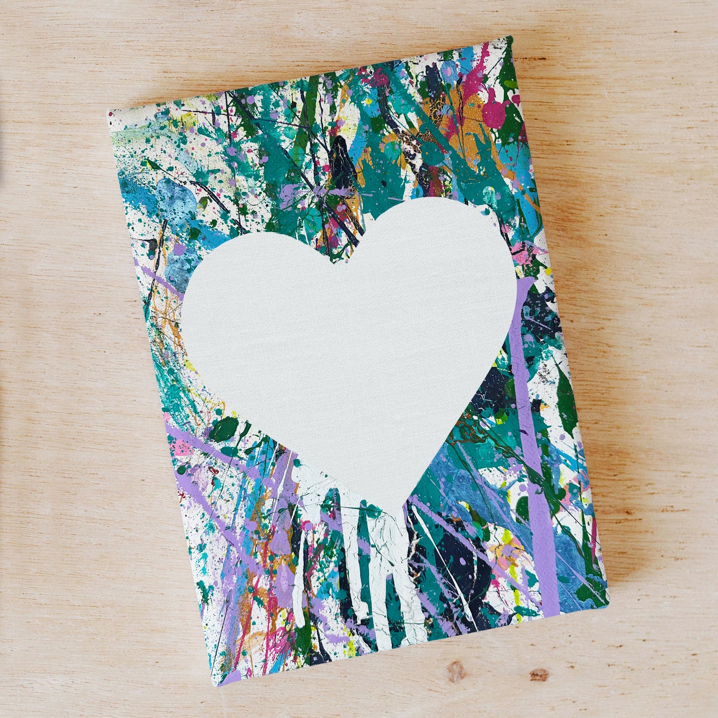 The Splatter Zone! Heart Art