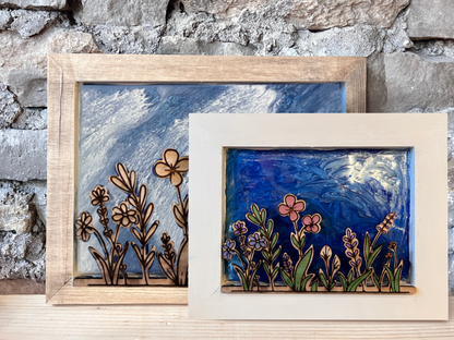 Epoxy Flower Field Art Workshop
