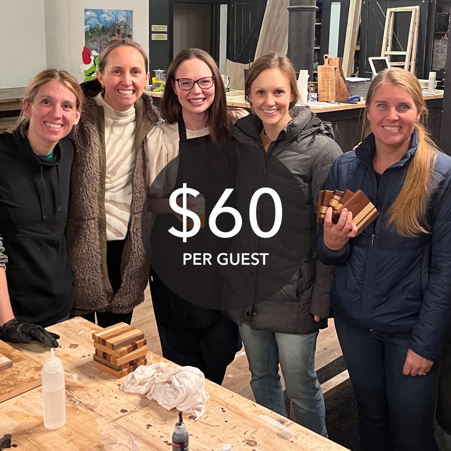 Private Workshop: Woodshop Social