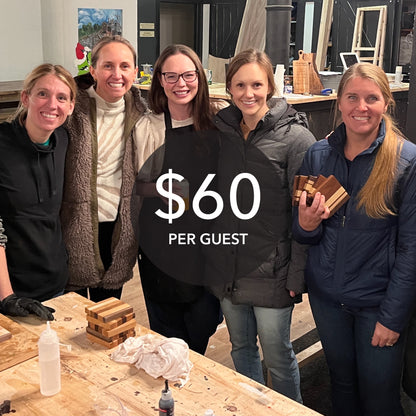 Private Workshop: Woodshop Social