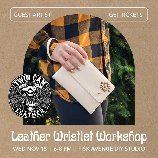 Leather Wristlet Workshop