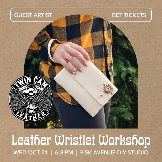 Leather Wristlet Workshop