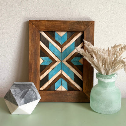 Boho Mosaic Wood Art Kit