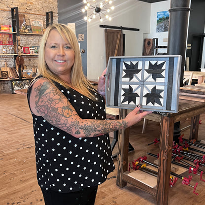 Fall Barn Quilt Tray Workshop