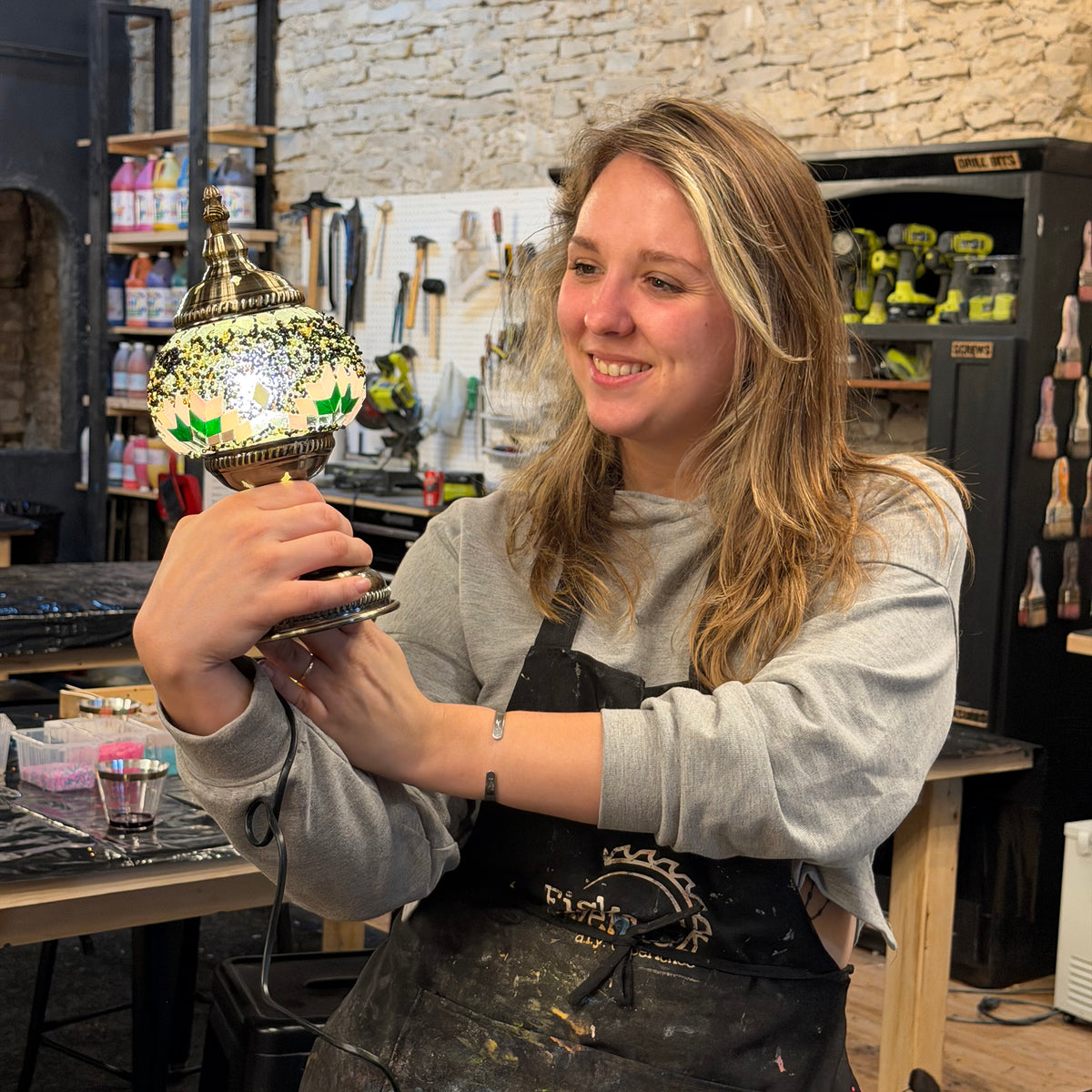 Turkish Mosaic Lamp Workshop