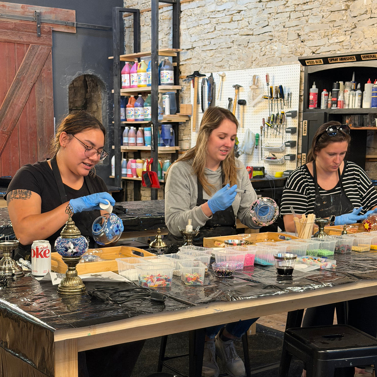 Turkish Mosaic Lamp Workshop