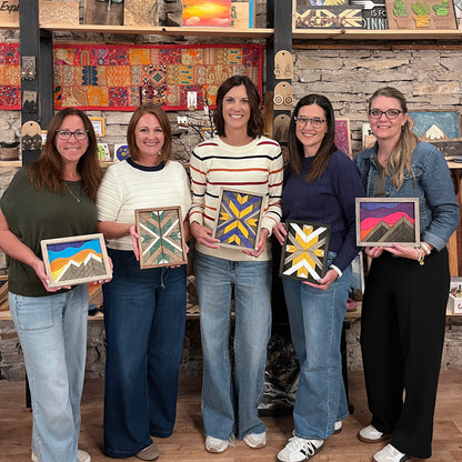 Mosaic Wood Art Workshop