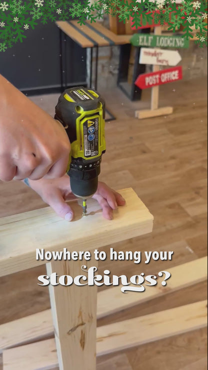 Christmas Stocking Holder Workshop