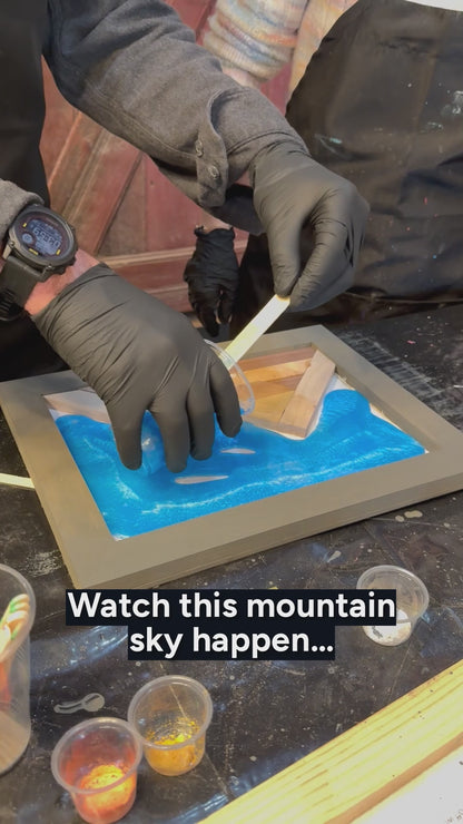 Epoxy Sky Art Workshop