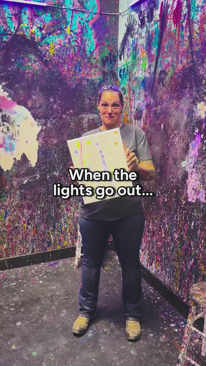 Glow Splatter Zone!