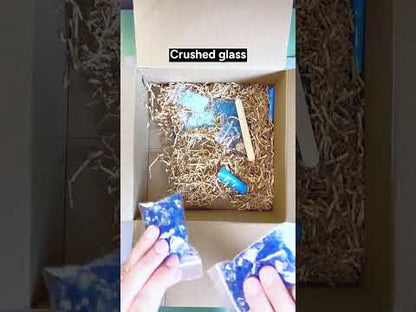 Ocean Wave Glass Art Kit