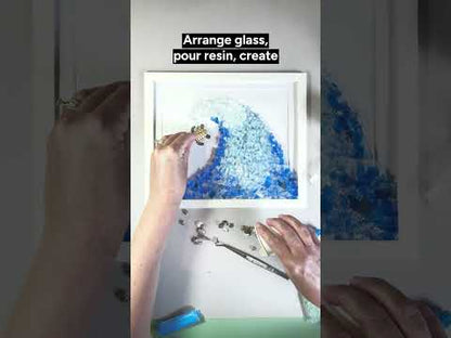 Ocean Wave Glass Art Kit
